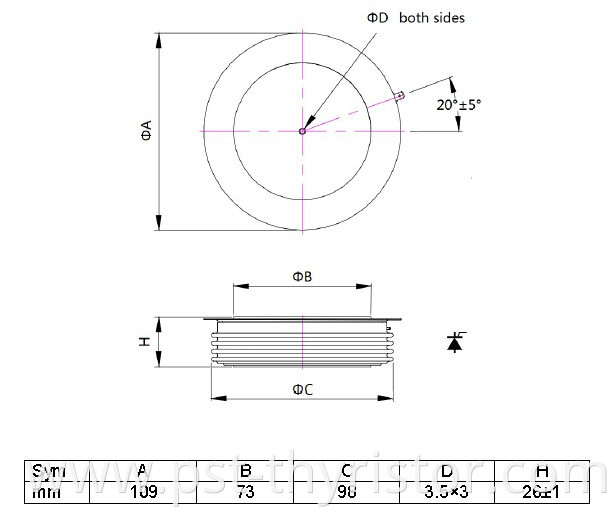  High Power Thyristor